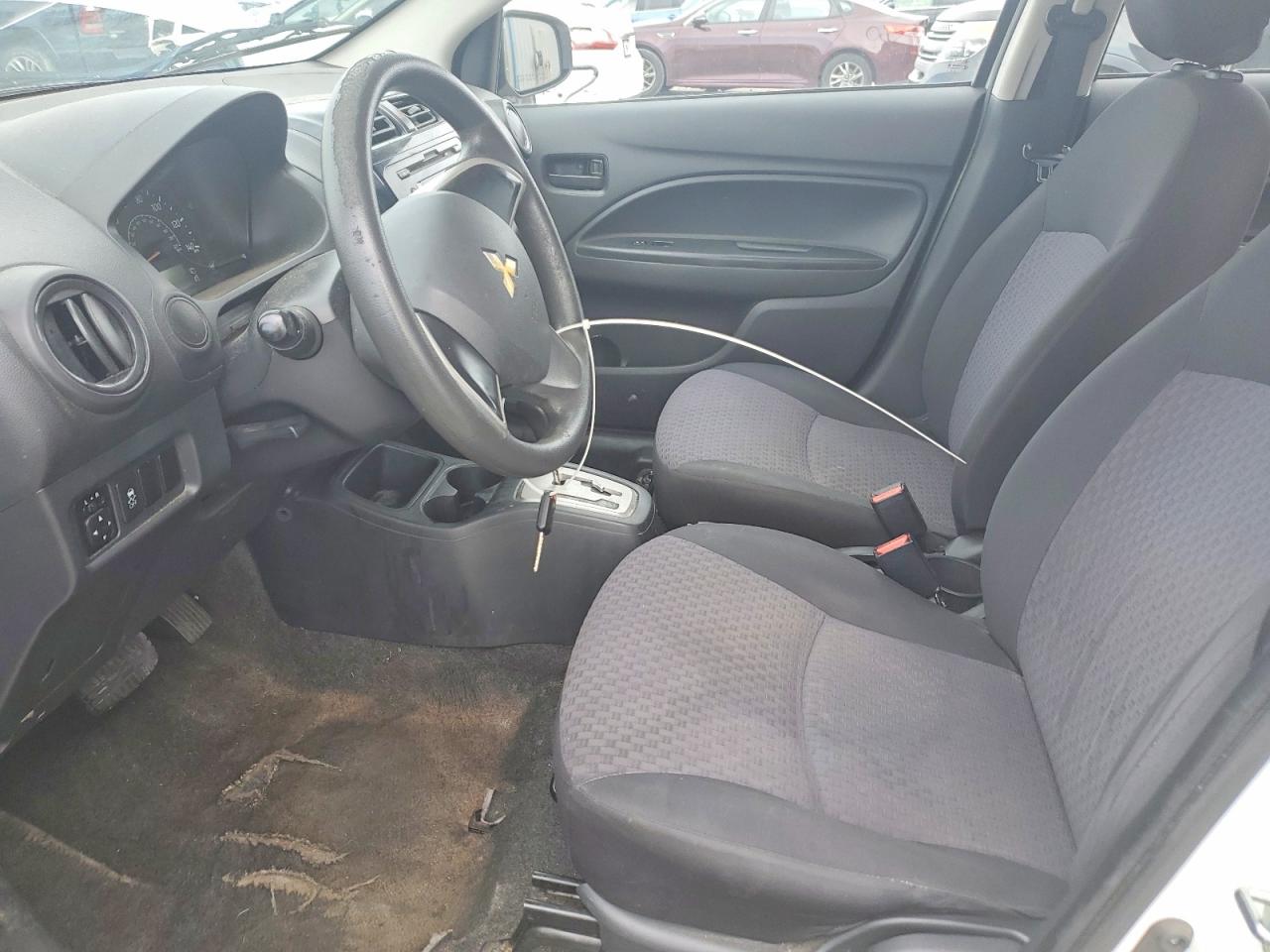 2017 Mitsubishi Mirage Es White vin: ML32A3HJXHH006960