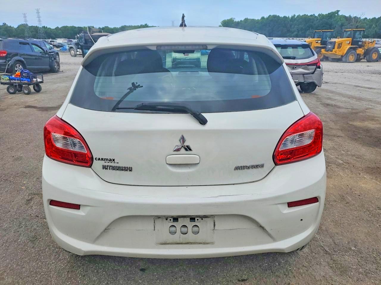 2017 Mitsubishi Mirage Es White vin: ML32A3HJXHH006960