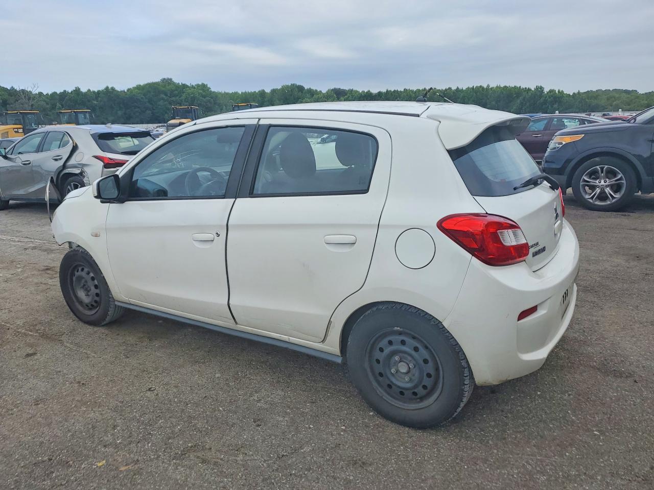 2017 Mitsubishi Mirage Es White vin: ML32A3HJXHH006960