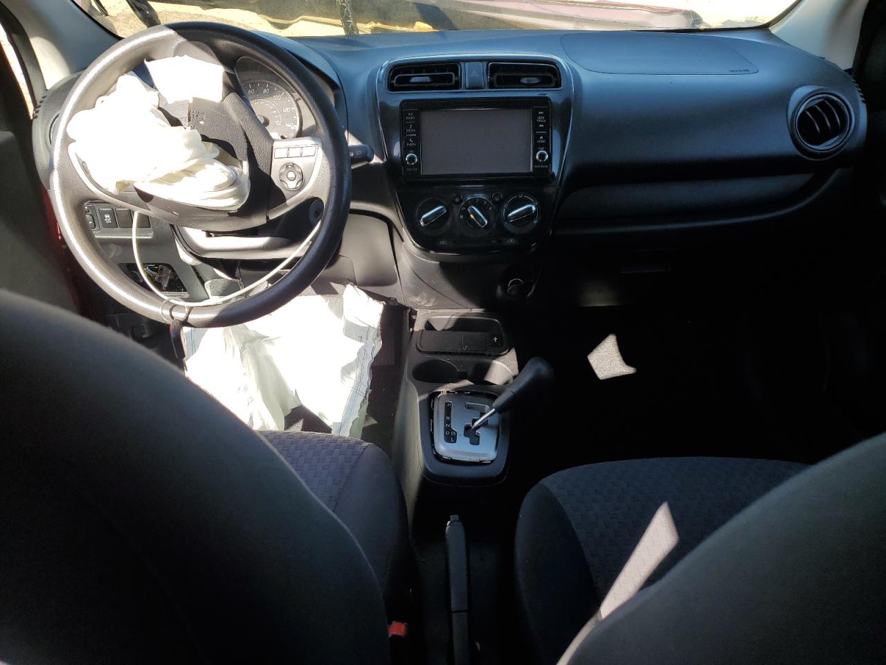 2019 Mitsubishi Mirage Es Red vin: ML32A3HJXKH000907