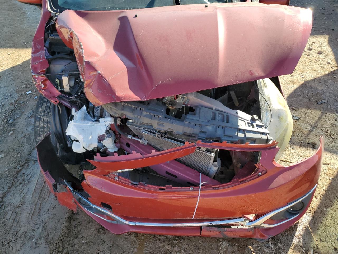 2019 Mitsubishi Mirage Es Red vin: ML32A3HJXKH000907