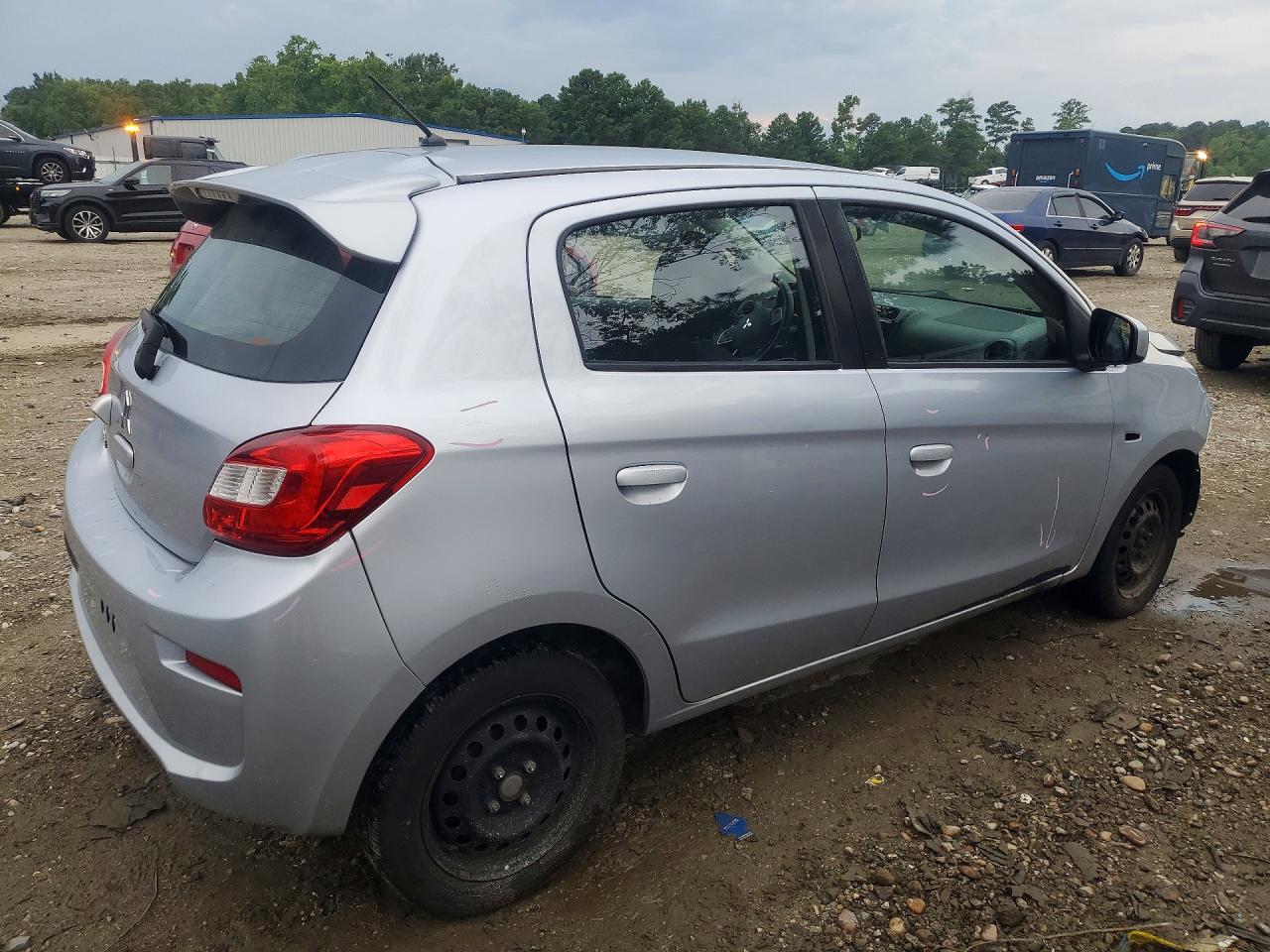 2020 Mitsubishi Mirage Es Silver vin: ML32A3HJXLH008829
