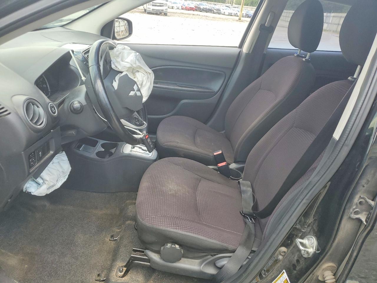 2014 Mitsubishi Mirage Es Black vin: ML32A4HJ0EH020741