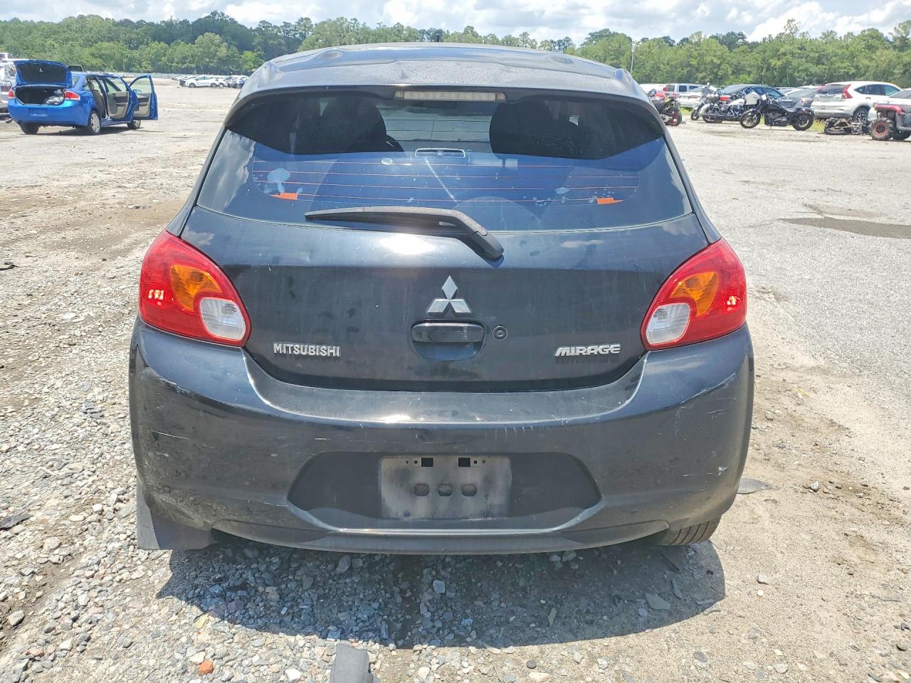 2014 Mitsubishi Mirage Es Black vin: ML32A4HJ0EH020741