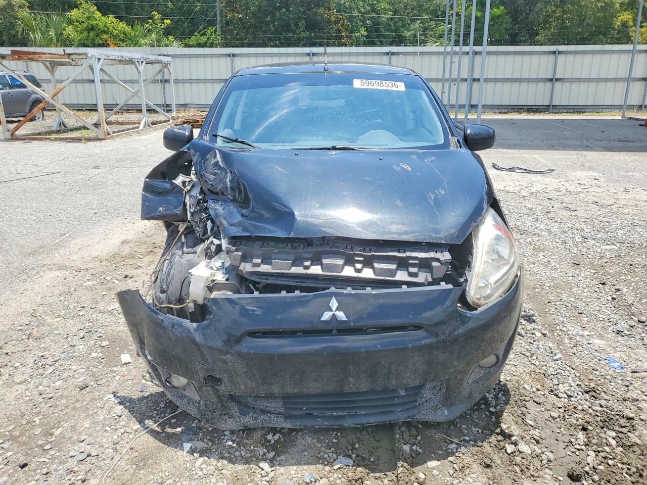 2014 Mitsubishi Mirage Es Black vin: ML32A4HJ0EH020741