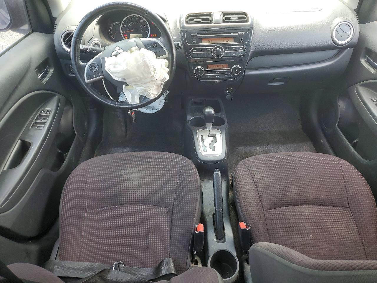 2014 Mitsubishi Mirage Es Black vin: ML32A4HJ0EH020741