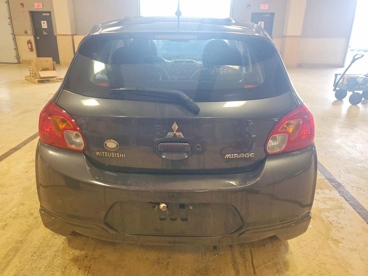 2015 Mitsubishi Mirage Es Gray vin: ML32A4HJ0FH006243