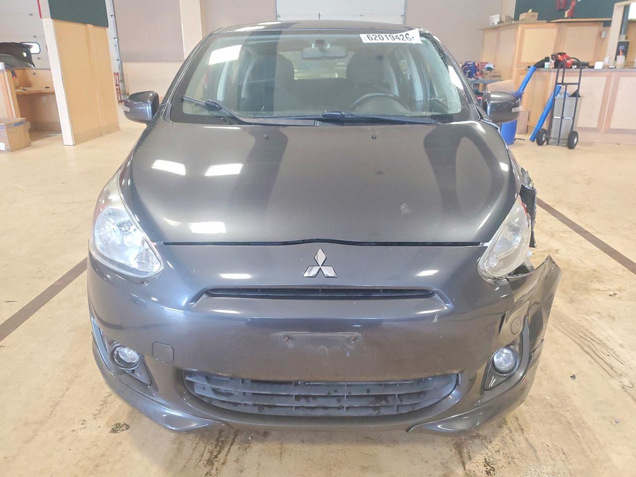 2015 Mitsubishi Mirage Es Gray vin: ML32A4HJ0FH006243