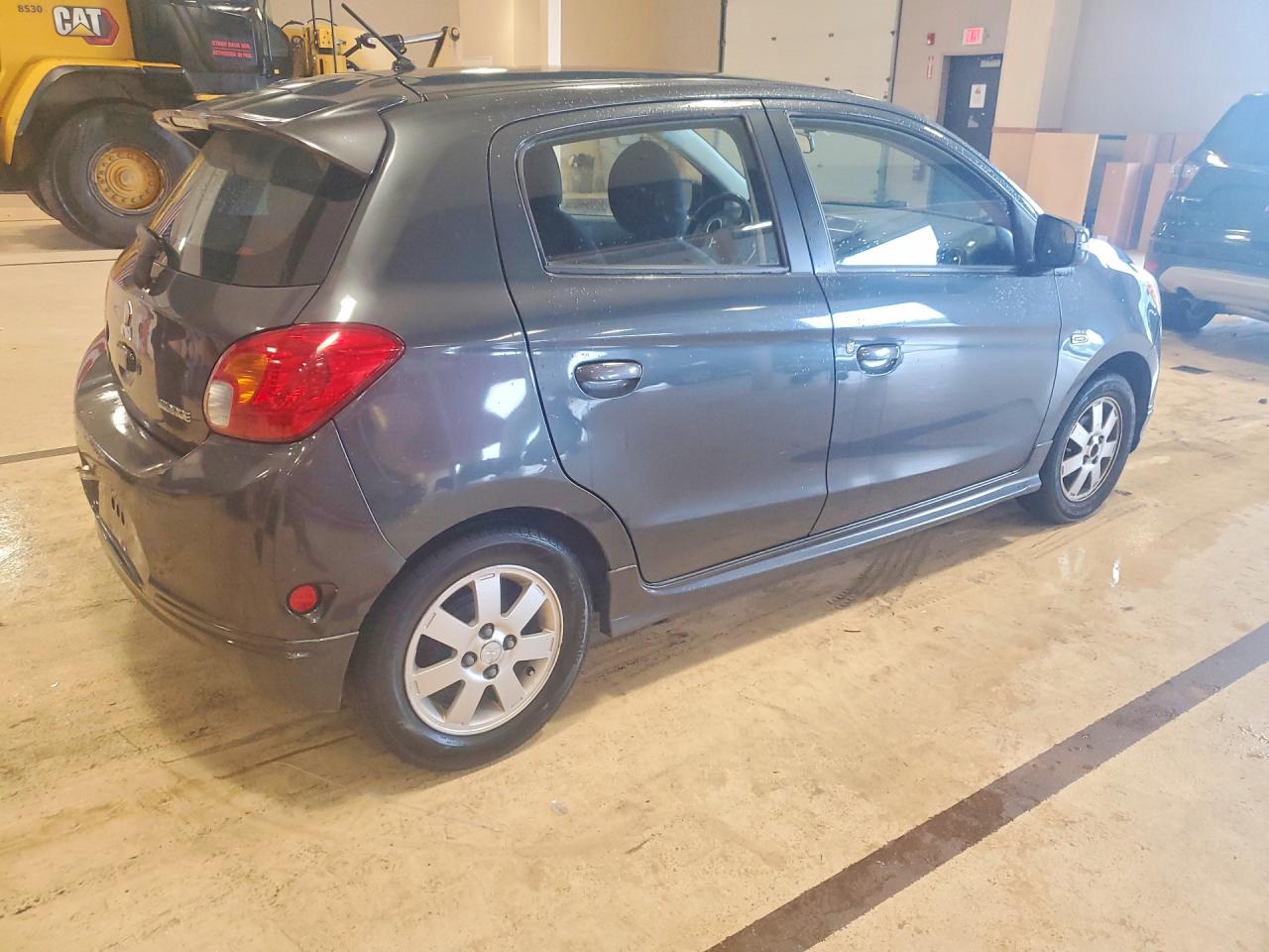 2015 Mitsubishi Mirage Es Gray vin: ML32A4HJ0FH006243