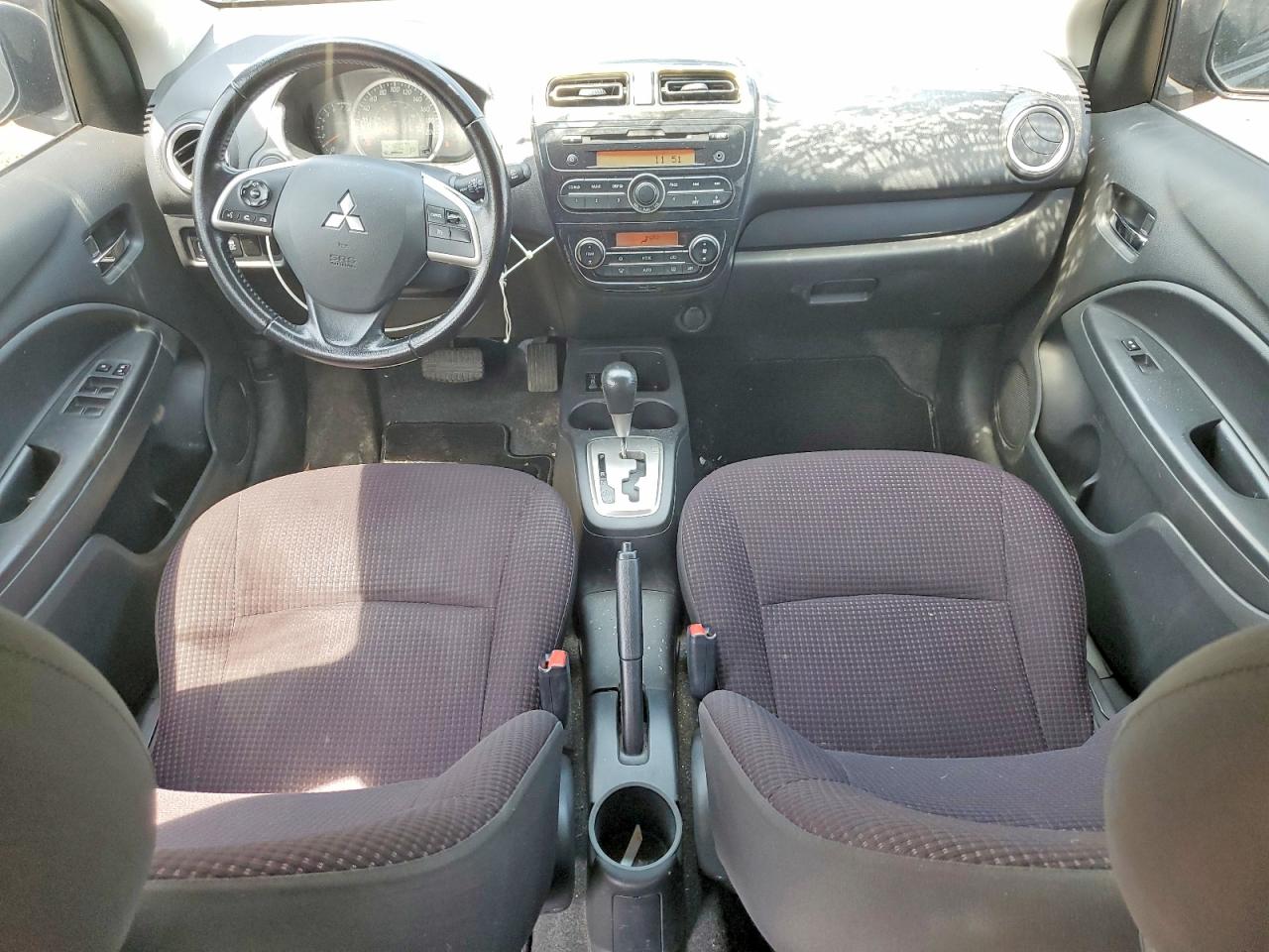 2014 Mitsubishi Mirage Es Черный vin: ML32A4HJ1EH010834