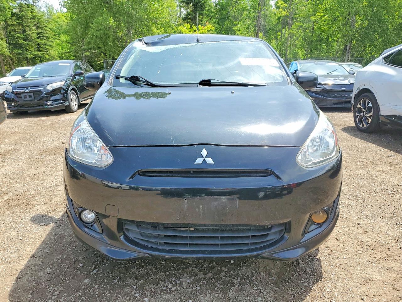 2014 Mitsubishi Mirage Es Черный vin: ML32A4HJ1EH010834