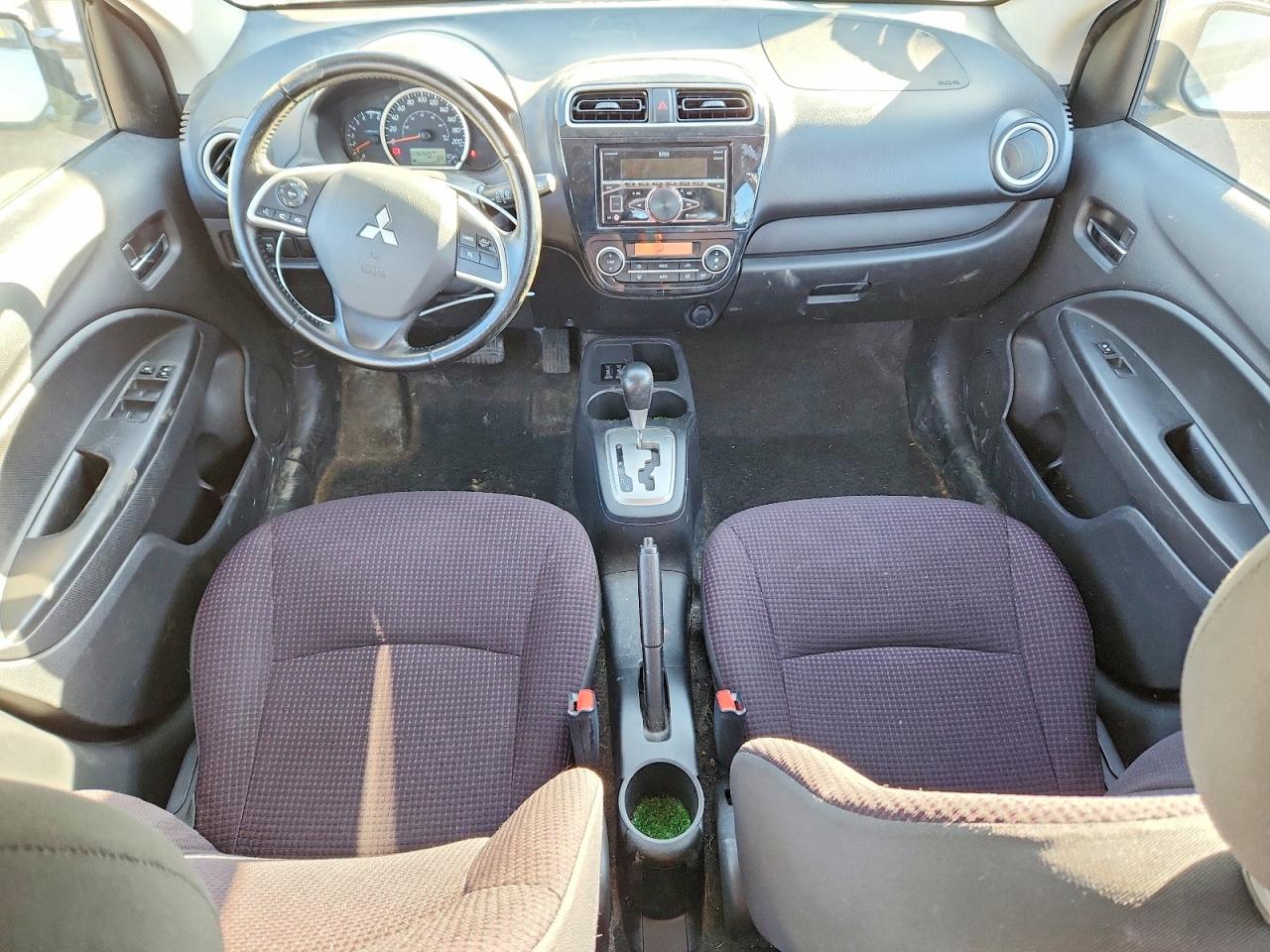 2014 Mitsubishi Mirage Es White vin: ML32A4HJ1EH015452
