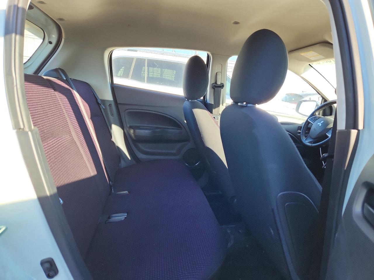 2014 Mitsubishi Mirage Es White vin: ML32A4HJ1EH015452