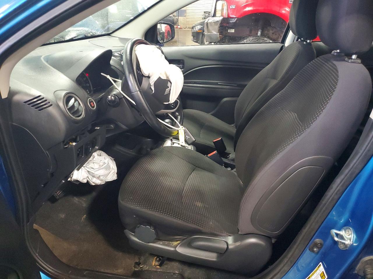 2015 Mitsubishi Mirage Es Blue vin: ML32A4HJ1FH040000