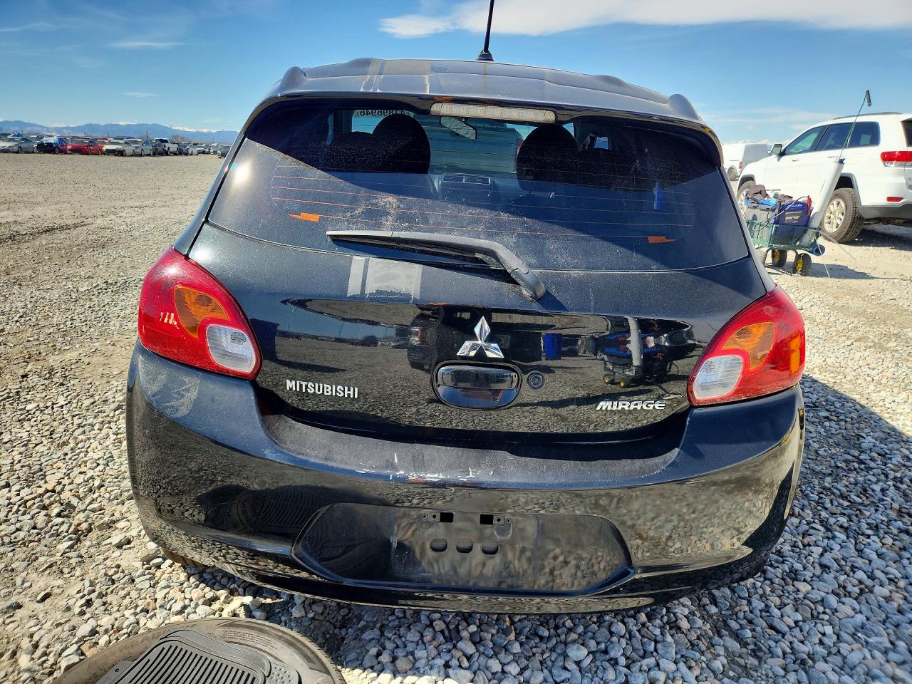 2015 Mitsubishi Mirage Es Black vin: ML32A4HJ1FH048100