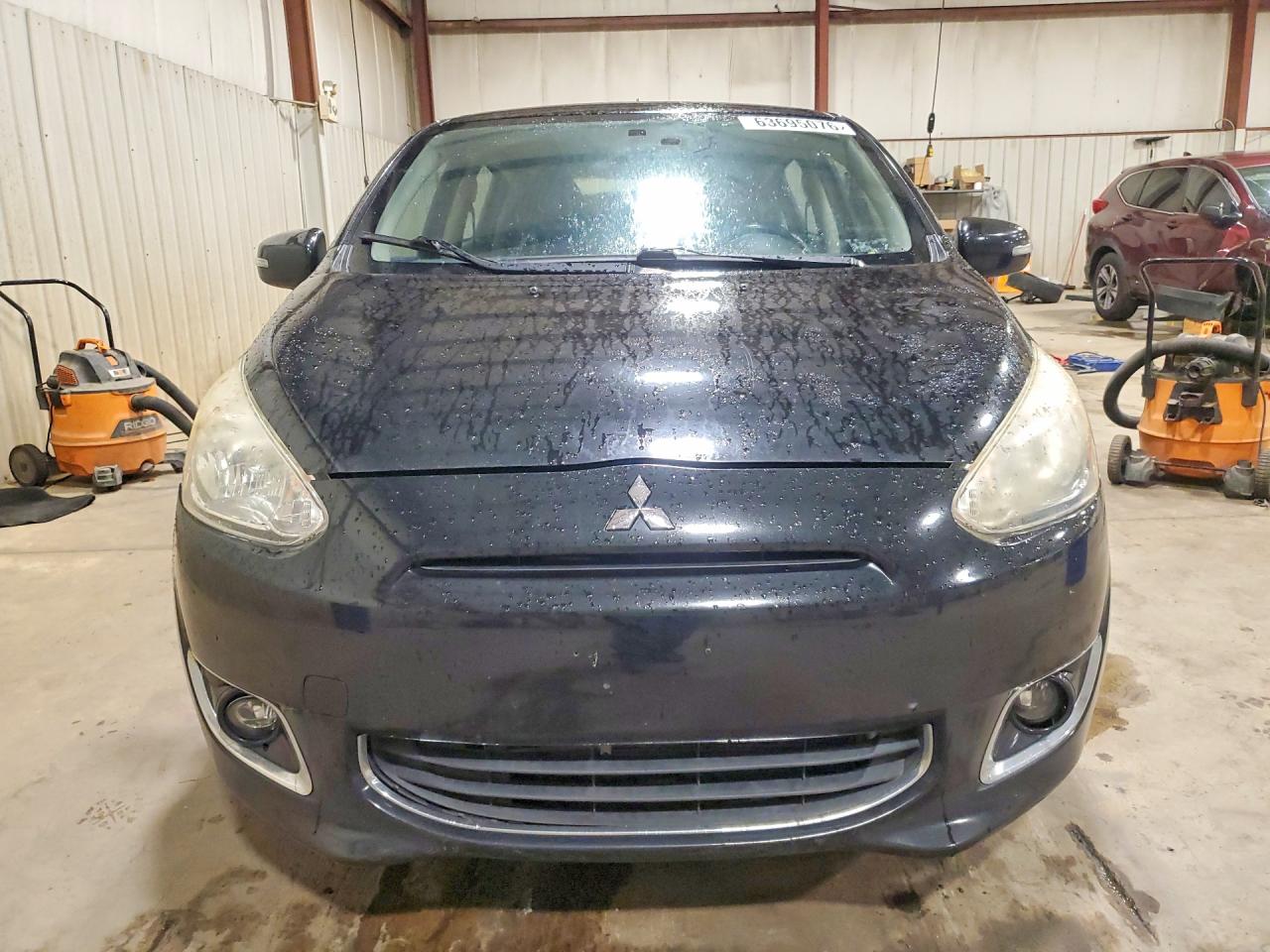 2015 Mitsubishi Mirage Es Black vin: ML32A4HJ1FH055533