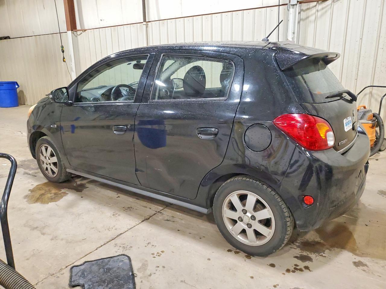 2015 Mitsubishi Mirage Es Black vin: ML32A4HJ1FH055533