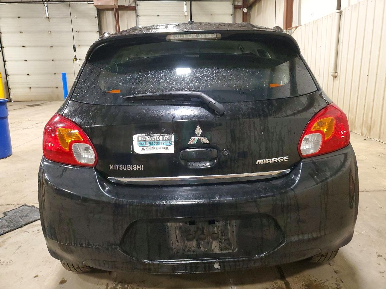 2015 Mitsubishi Mirage Es Black vin: ML32A4HJ1FH055533