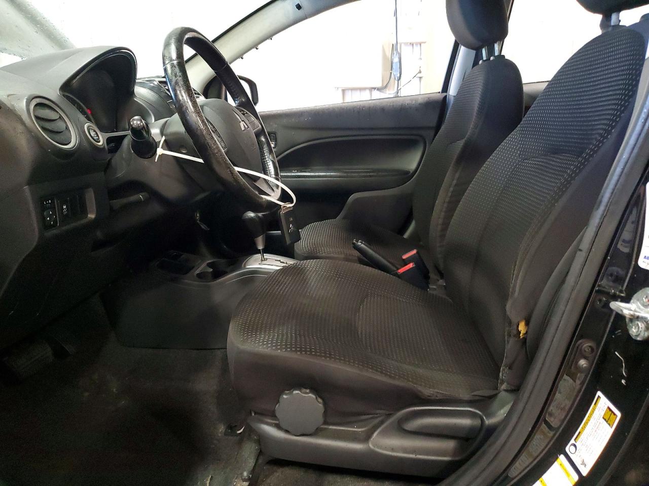 2015 Mitsubishi Mirage Es Black vin: ML32A4HJ1FH055533