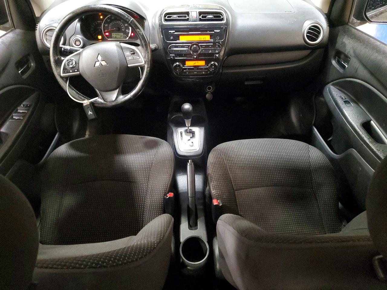 2015 Mitsubishi Mirage Es Black vin: ML32A4HJ1FH055533