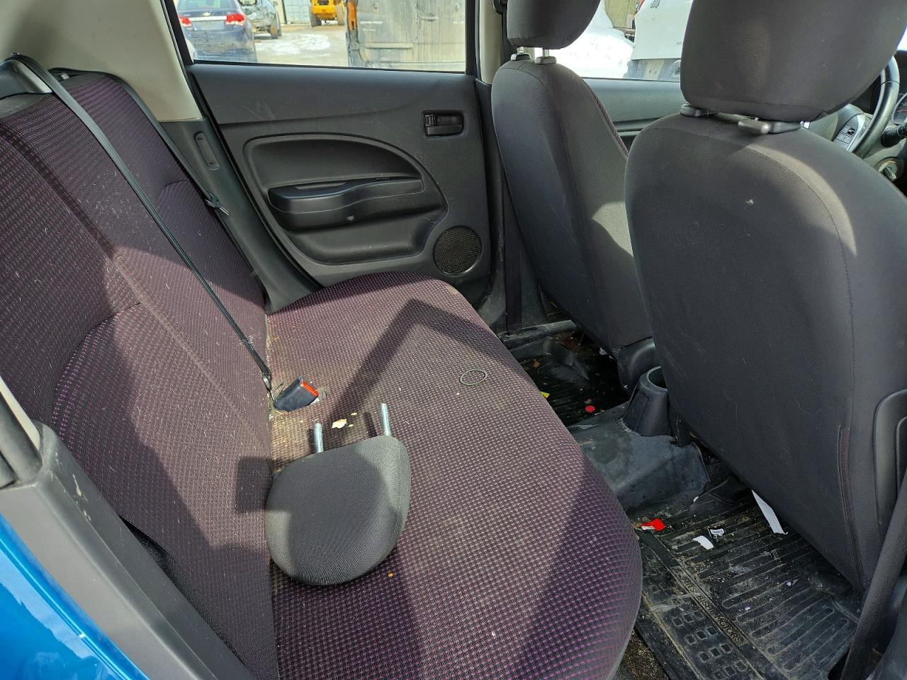 2014 Mitsubishi Mirage Es Blue vin: ML32A4HJ2EH009823