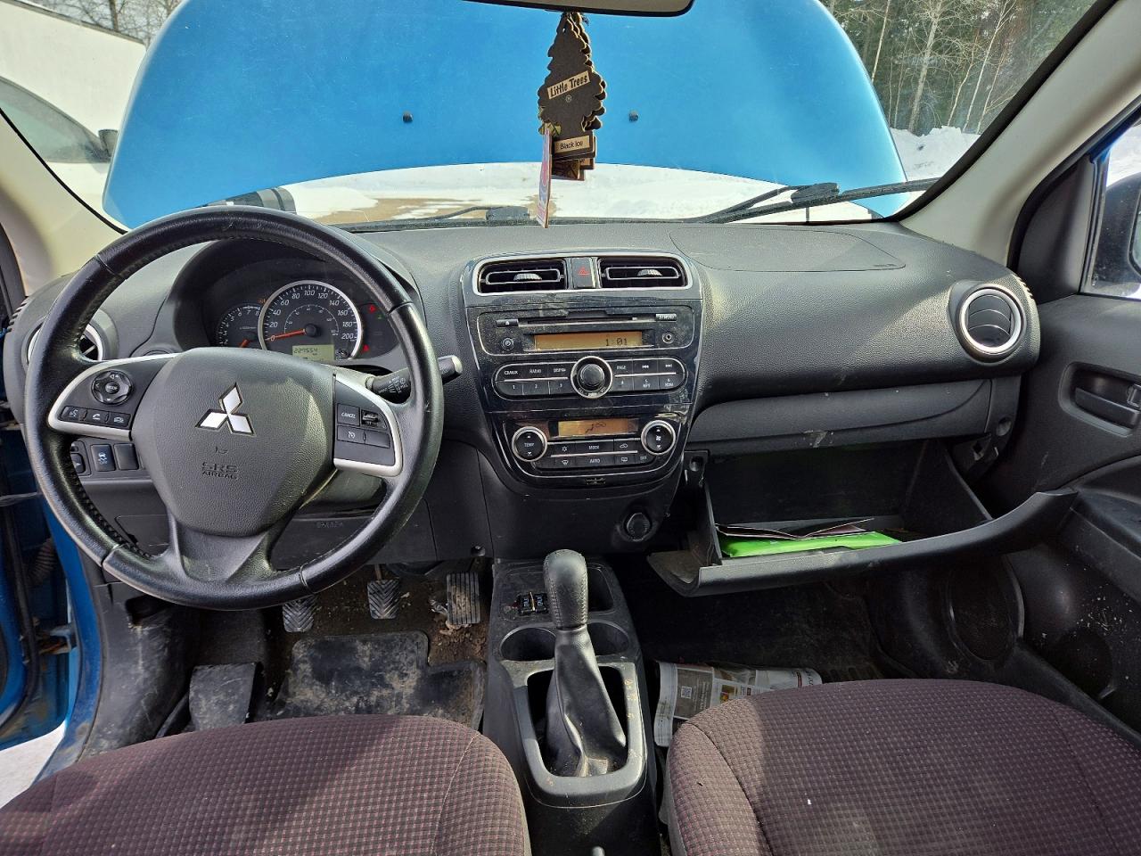 2014 Mitsubishi Mirage Es Blue vin: ML32A4HJ2EH009823