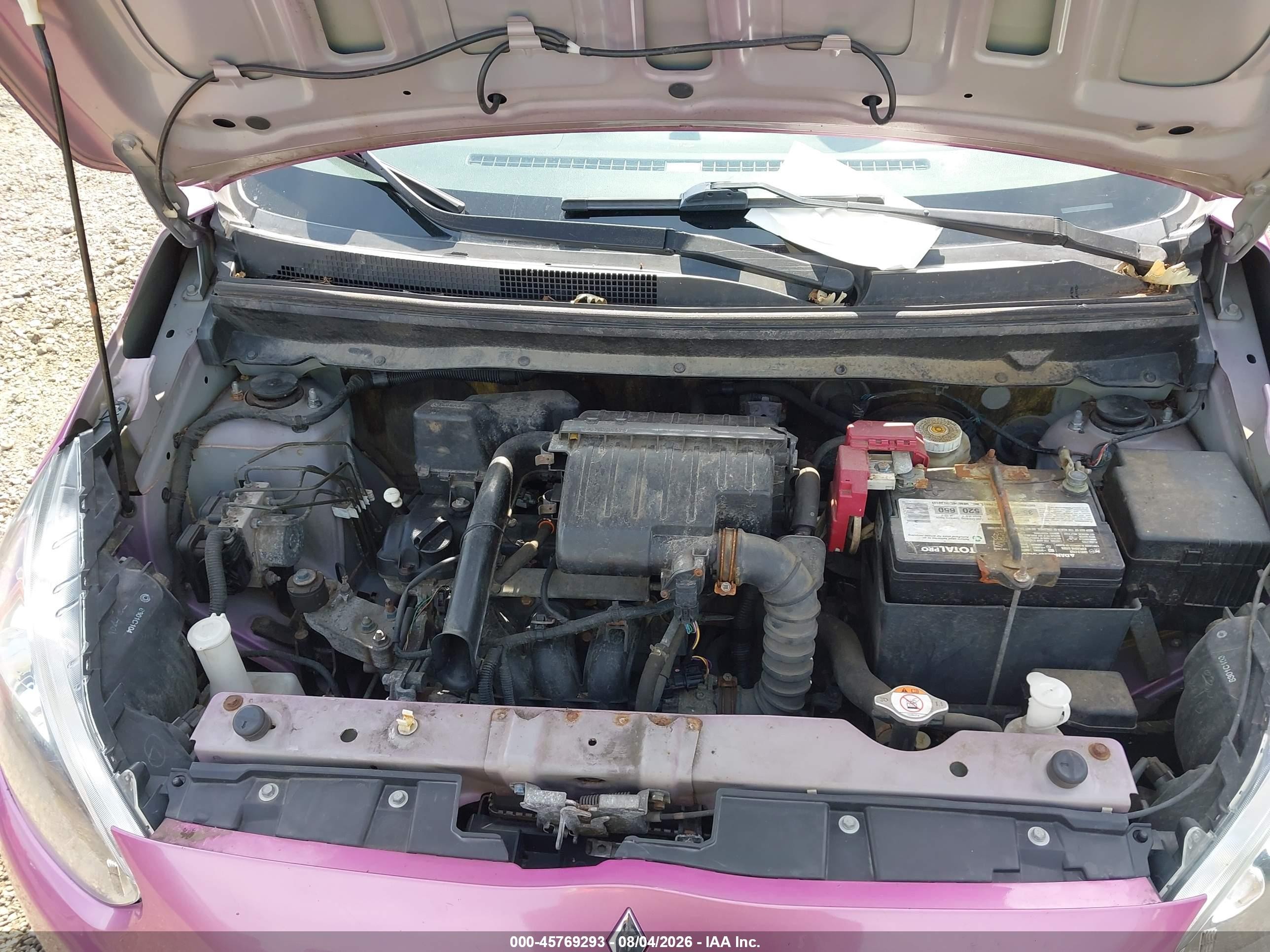 2014 Mitsubishi Mirage Es Pink vin: ML32A4HJ2EH026184