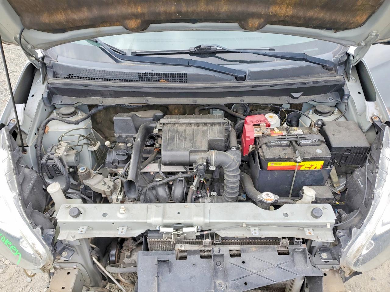 2014 Mitsubishi Mirage Es Серебряный vin: ML32A4HJ3EH007241