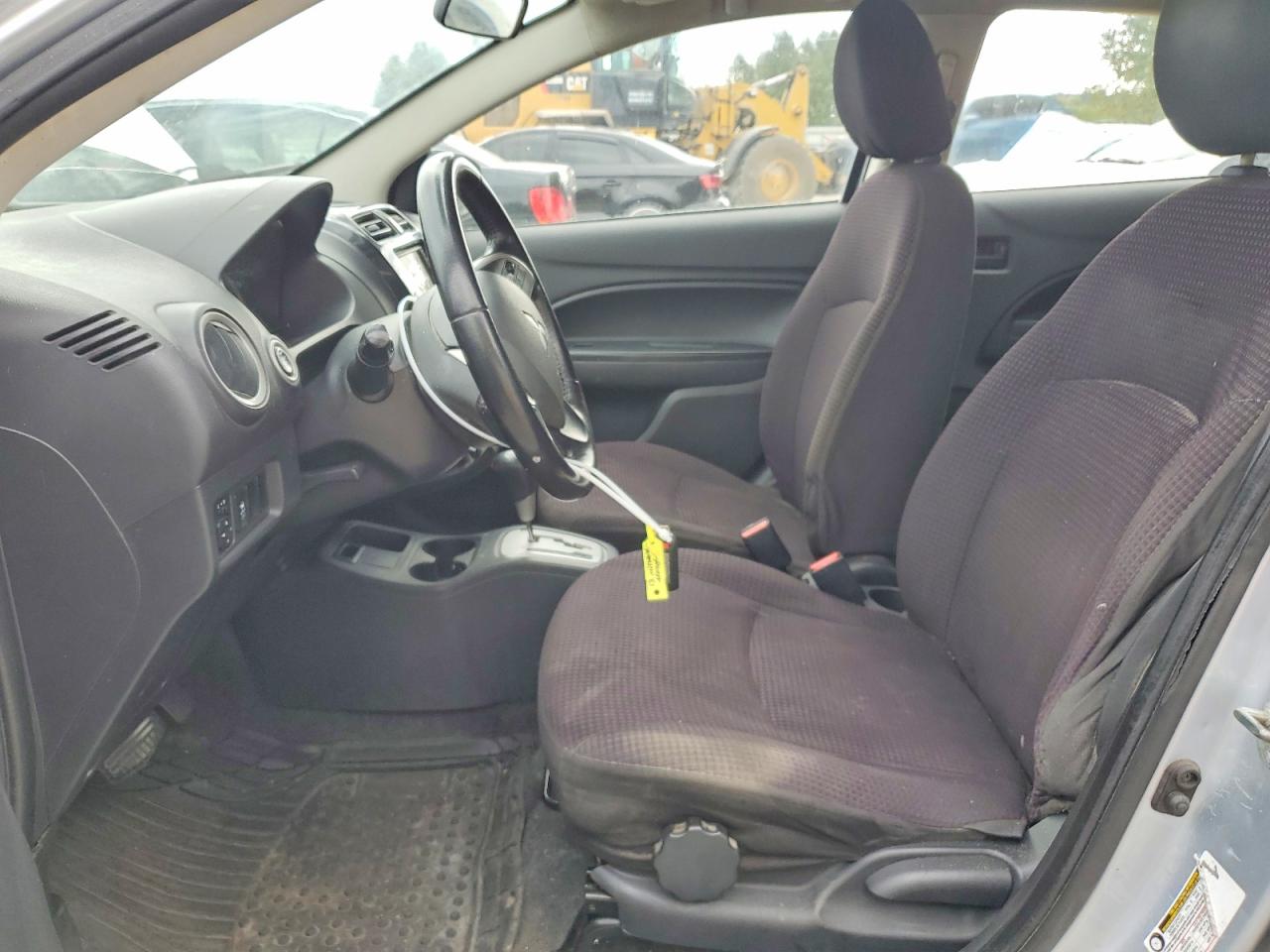 2014 Mitsubishi Mirage Es Серебряный vin: ML32A4HJ3EH007241