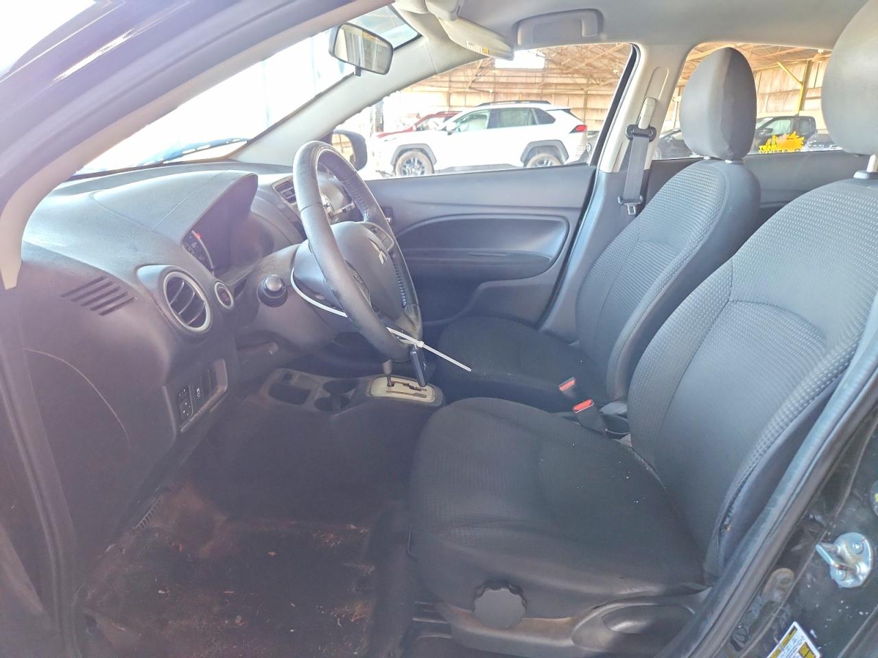 2015 Mitsubishi Mirage Es Black vin: ML32A4HJ3FH010884