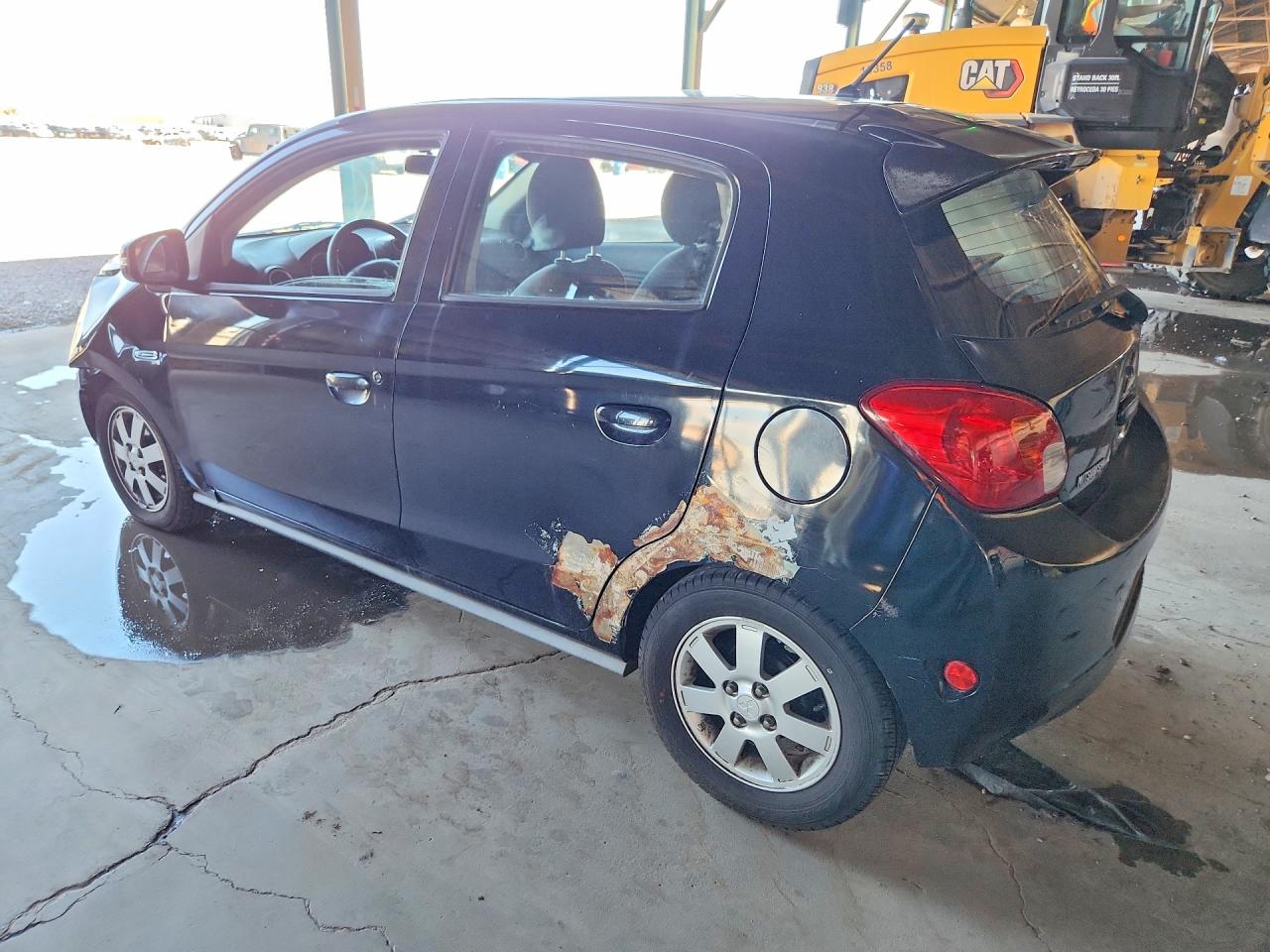 2015 Mitsubishi Mirage Es Black vin: ML32A4HJ3FH010884