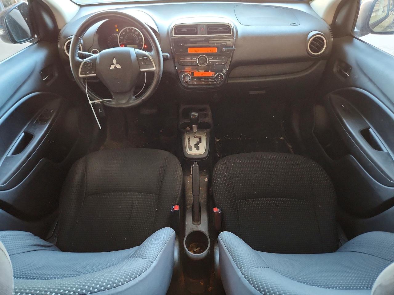 2015 Mitsubishi Mirage Es Black vin: ML32A4HJ3FH010884