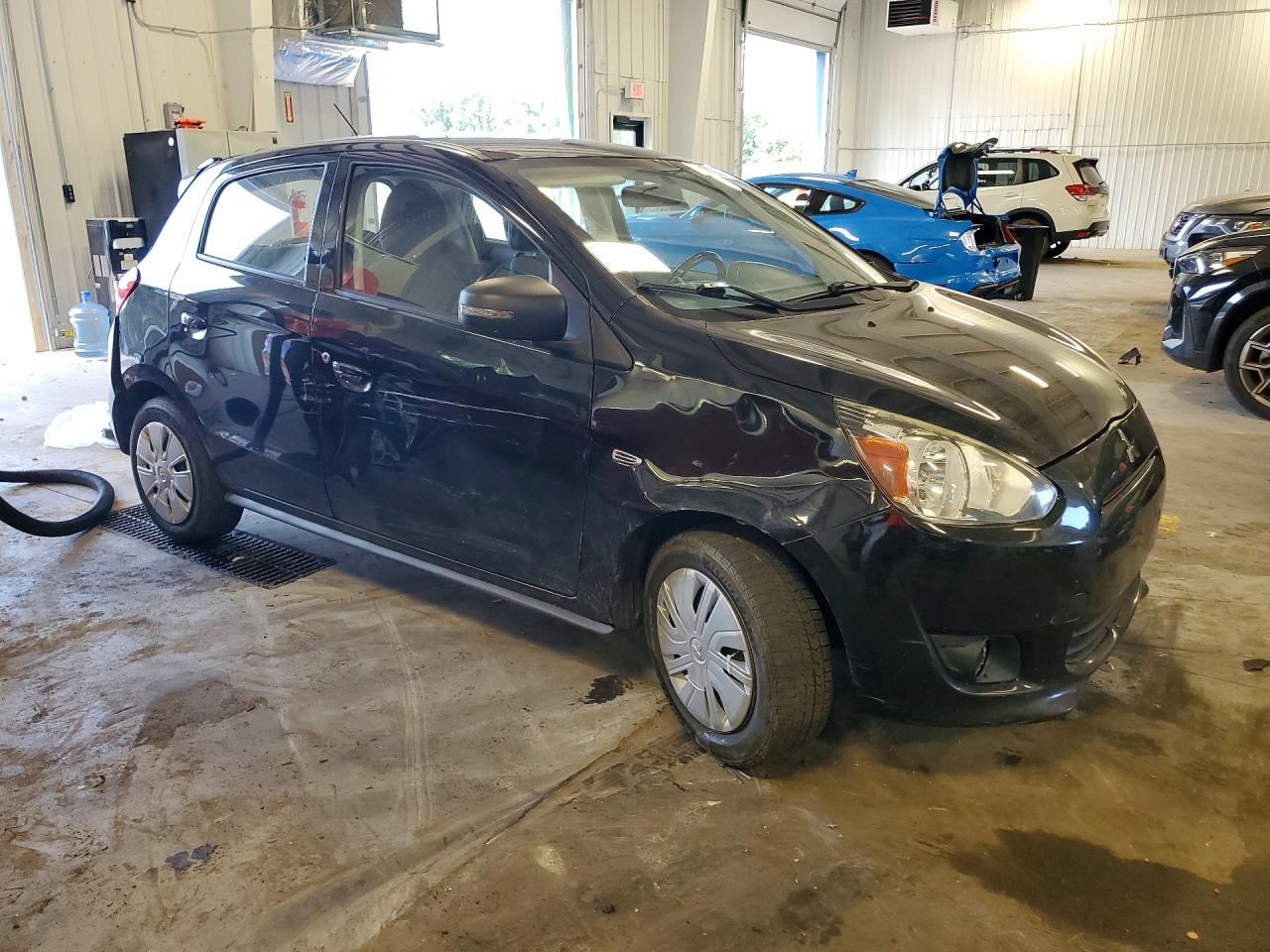 2015 Mitsubishi Mirage Es Black vin: ML32A4HJ4FH038466