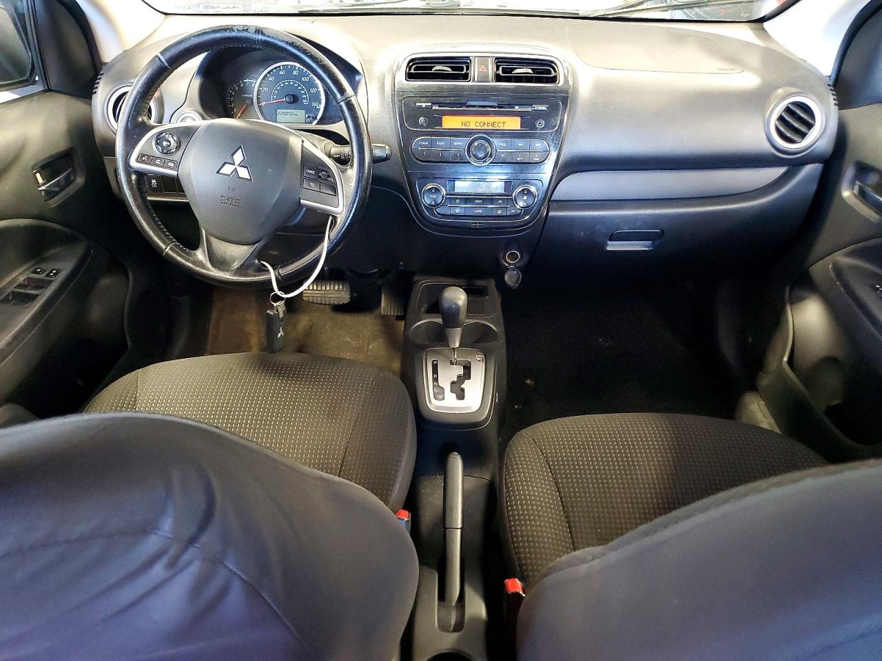 2015 Mitsubishi Mirage Es Black vin: ML32A4HJ4FH038466