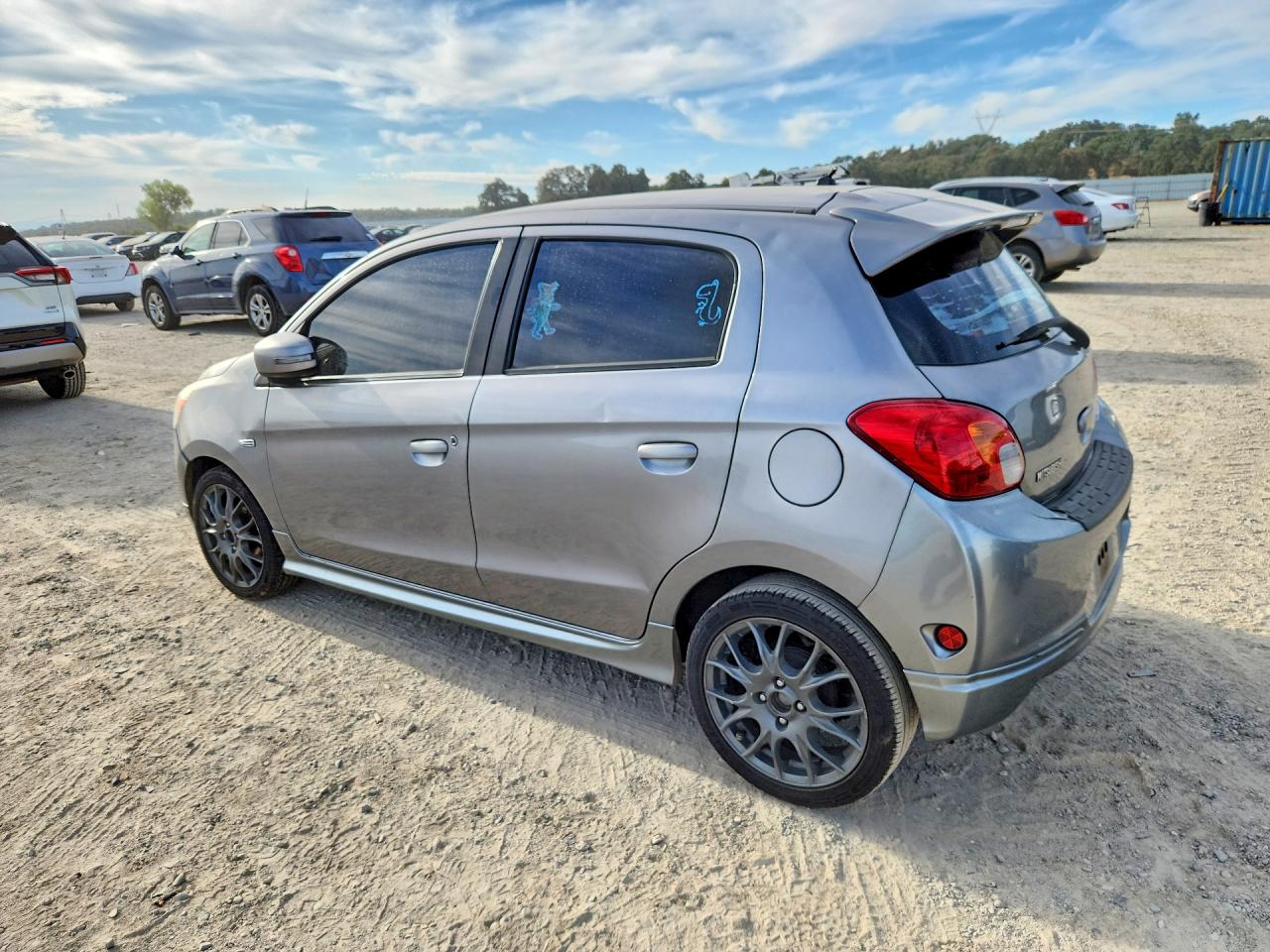 2015 Mitsubishi Mirage Es Gray vin: ML32A4HJ4FH038564