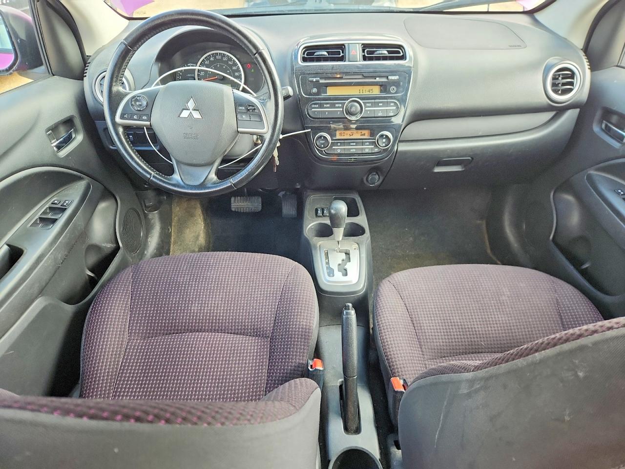 2014 Mitsubishi Mirage Es Pink vin: ML32A4HJ5EH017205