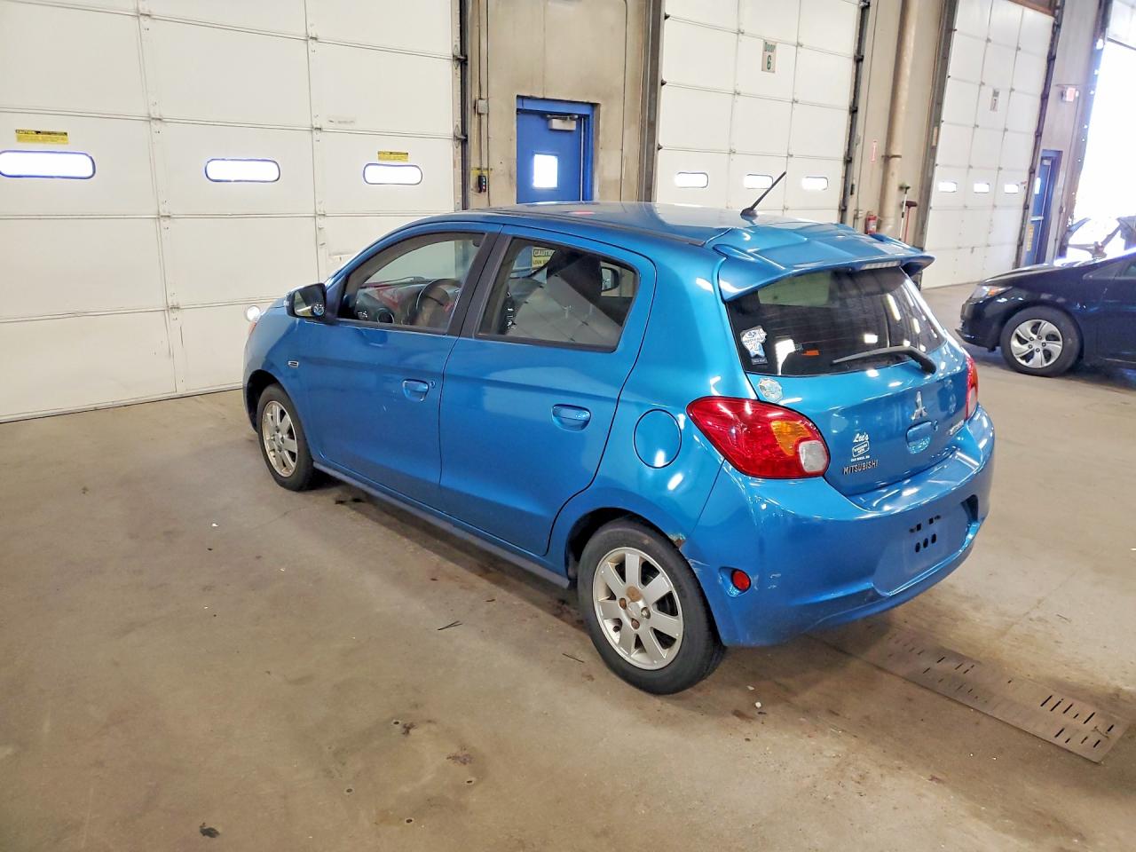 2015 Mitsubishi Mirage Es Blue vin: ML32A4HJ5FH039867