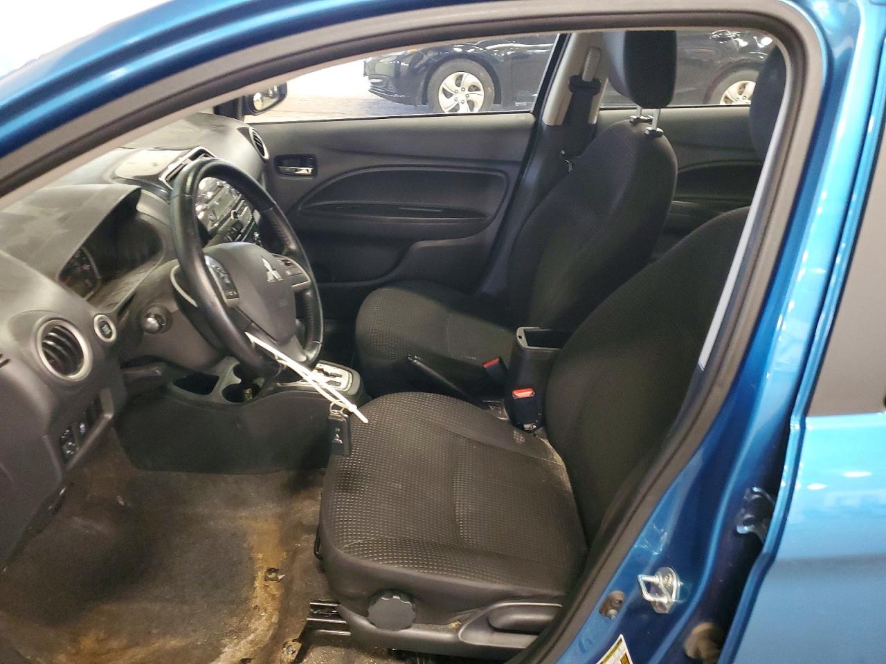 2015 Mitsubishi Mirage Es Blue vin: ML32A4HJ5FH039867