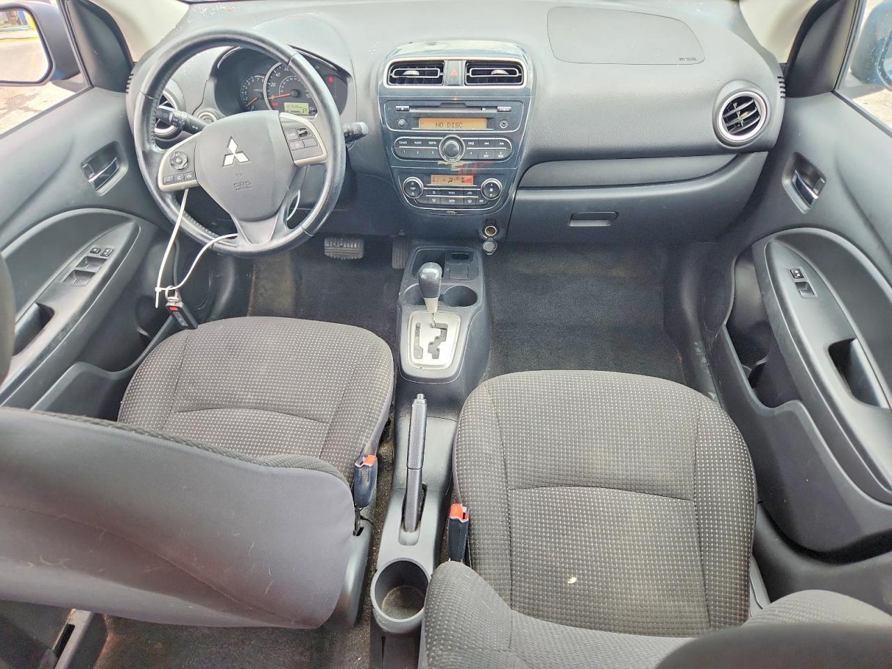 2015 Mitsubishi Mirage Es Blue vin: ML32A4HJ5FH042431
