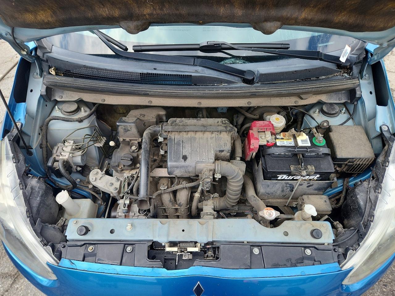 2015 Mitsubishi Mirage Es Blue vin: ML32A4HJ5FH042431