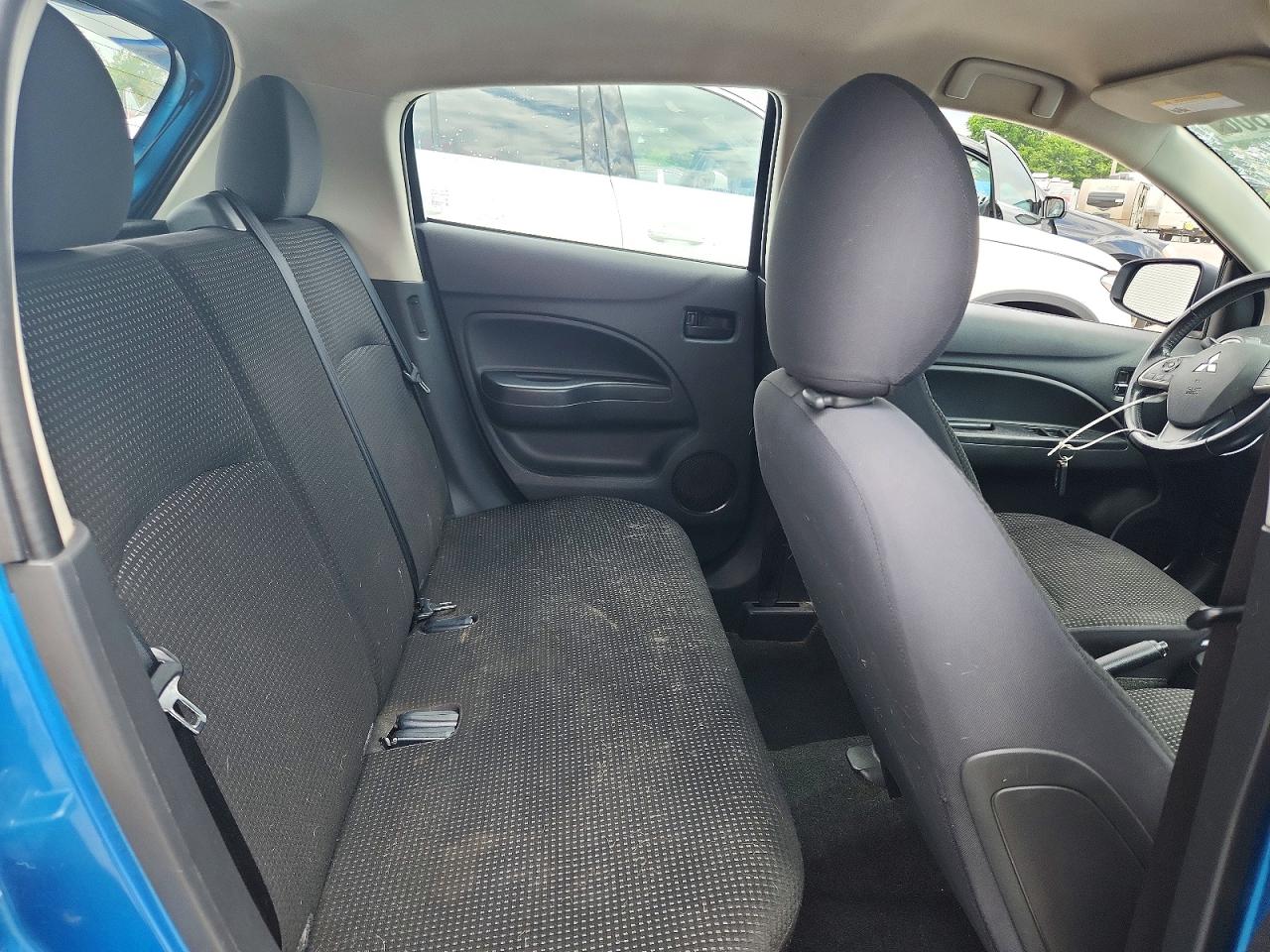 2015 Mitsubishi Mirage Es Blue vin: ML32A4HJ5FH042431