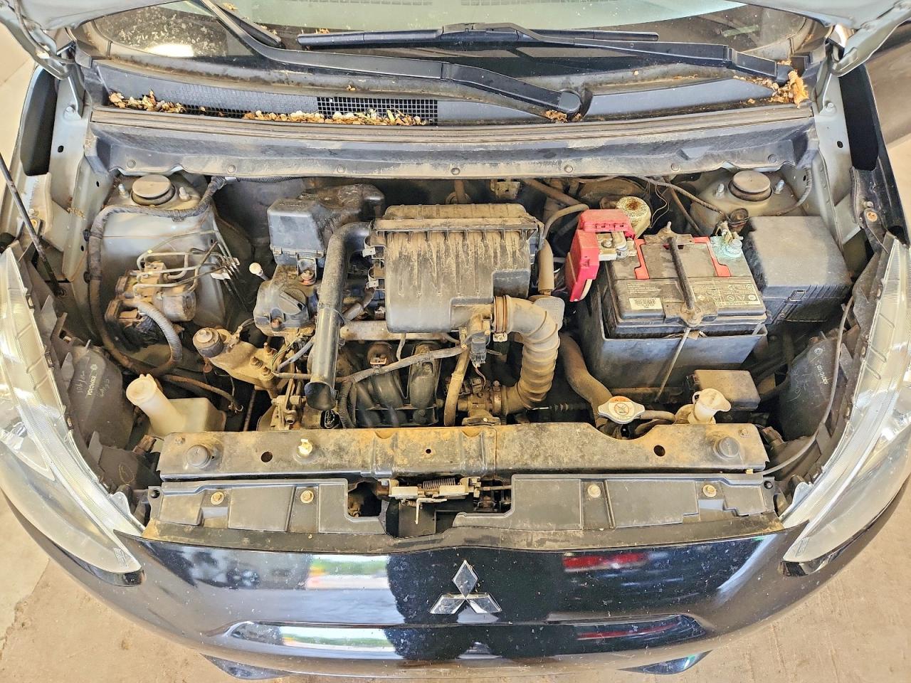2014 Mitsubishi Mirage Es Black vin: ML32A4HJ6EH019965