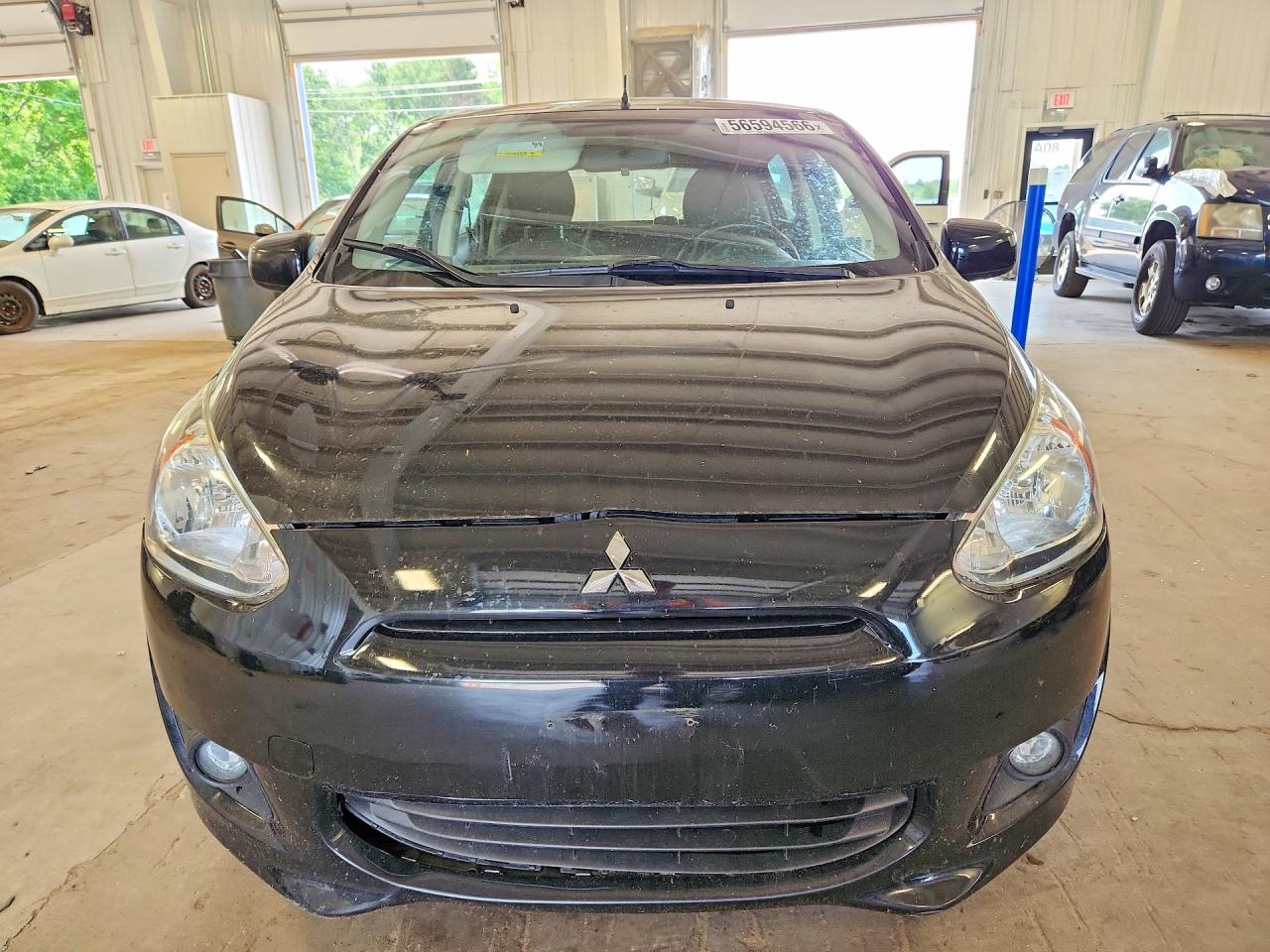 2014 Mitsubishi Mirage Es Black vin: ML32A4HJ6EH019965