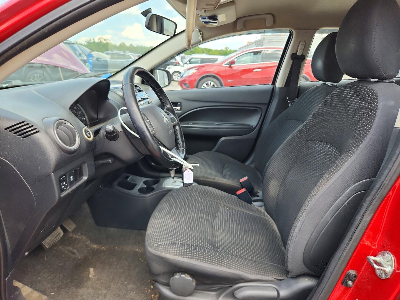 2015 Mitsubishi Mirage Es Red vin: ML32A4HJ6FH002164