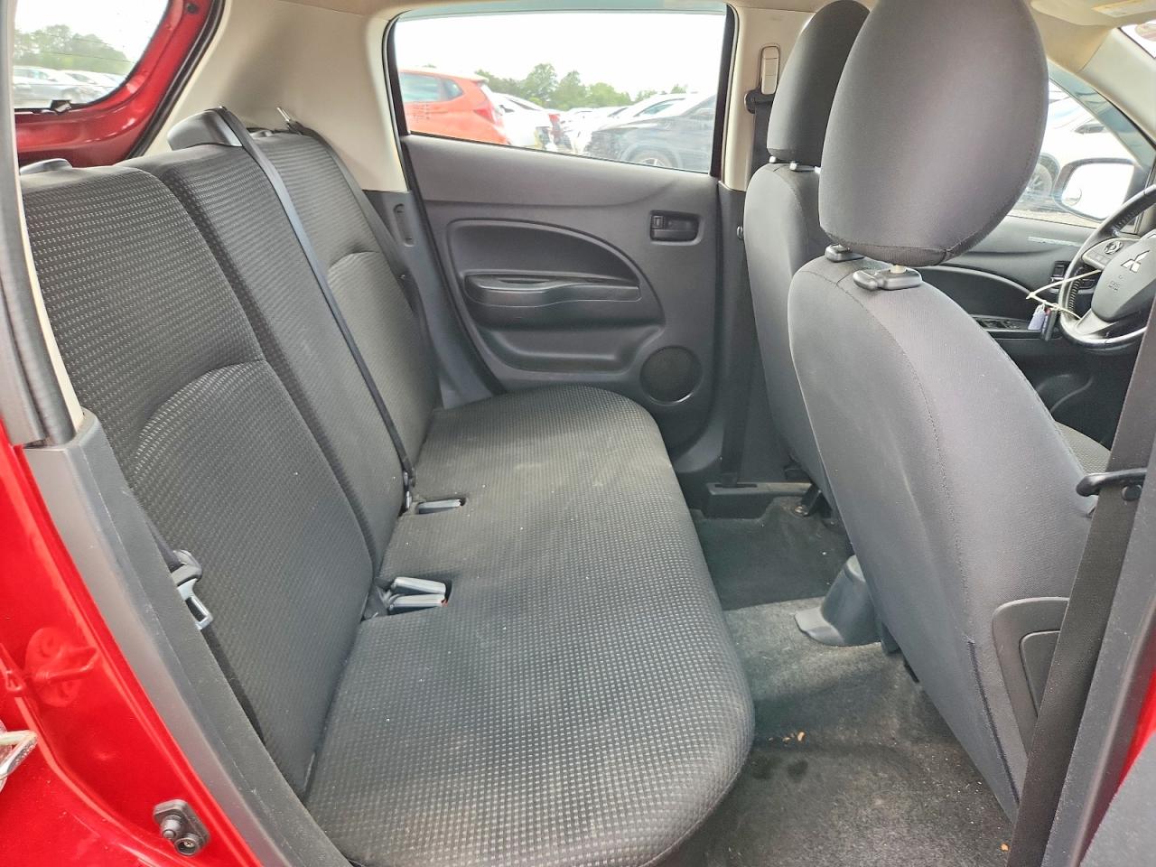 2015 Mitsubishi Mirage Es Red vin: ML32A4HJ6FH002164
