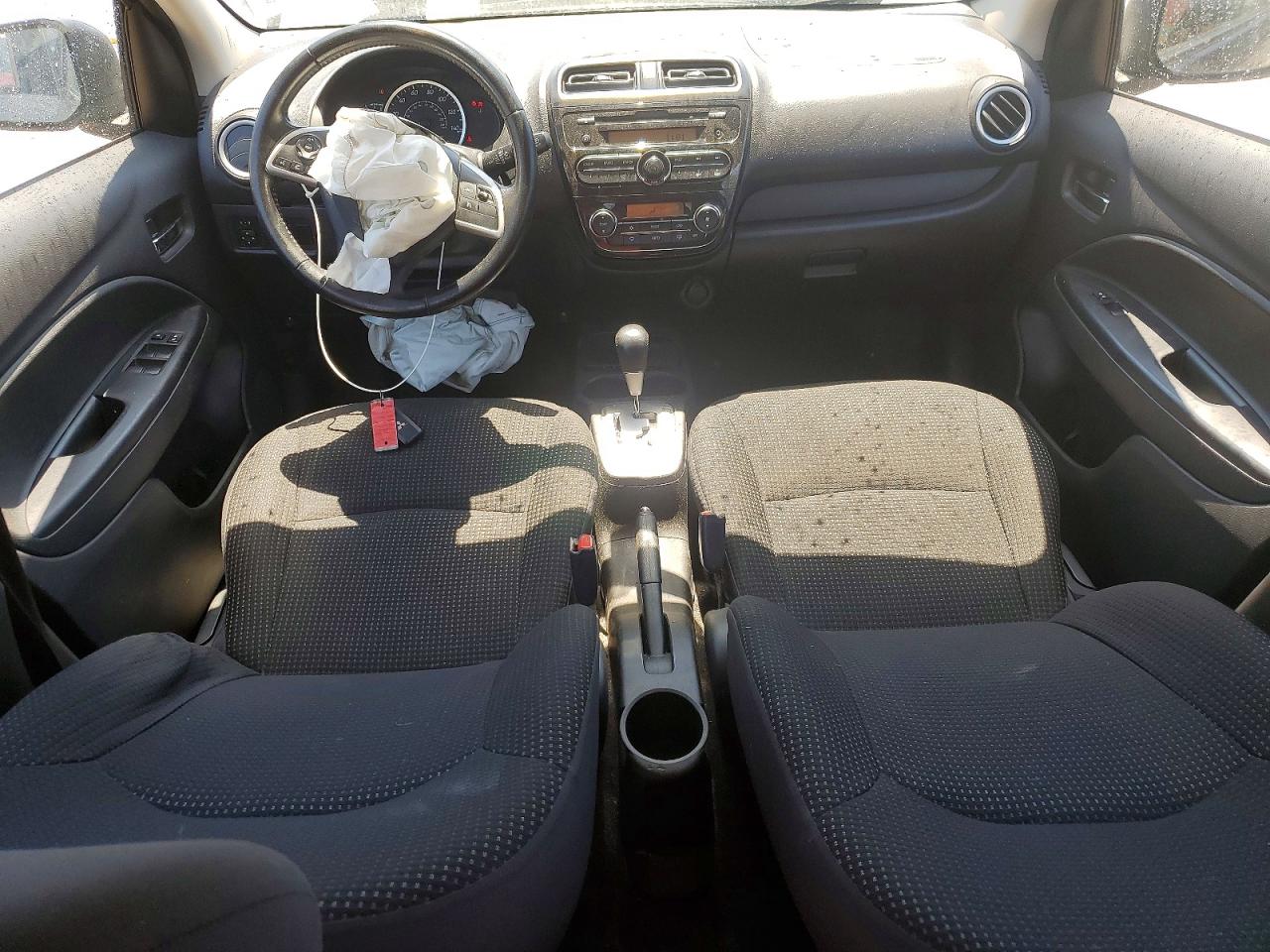 2015 Mitsubishi Mirage Es Gray vin: ML32A4HJ6FH014038