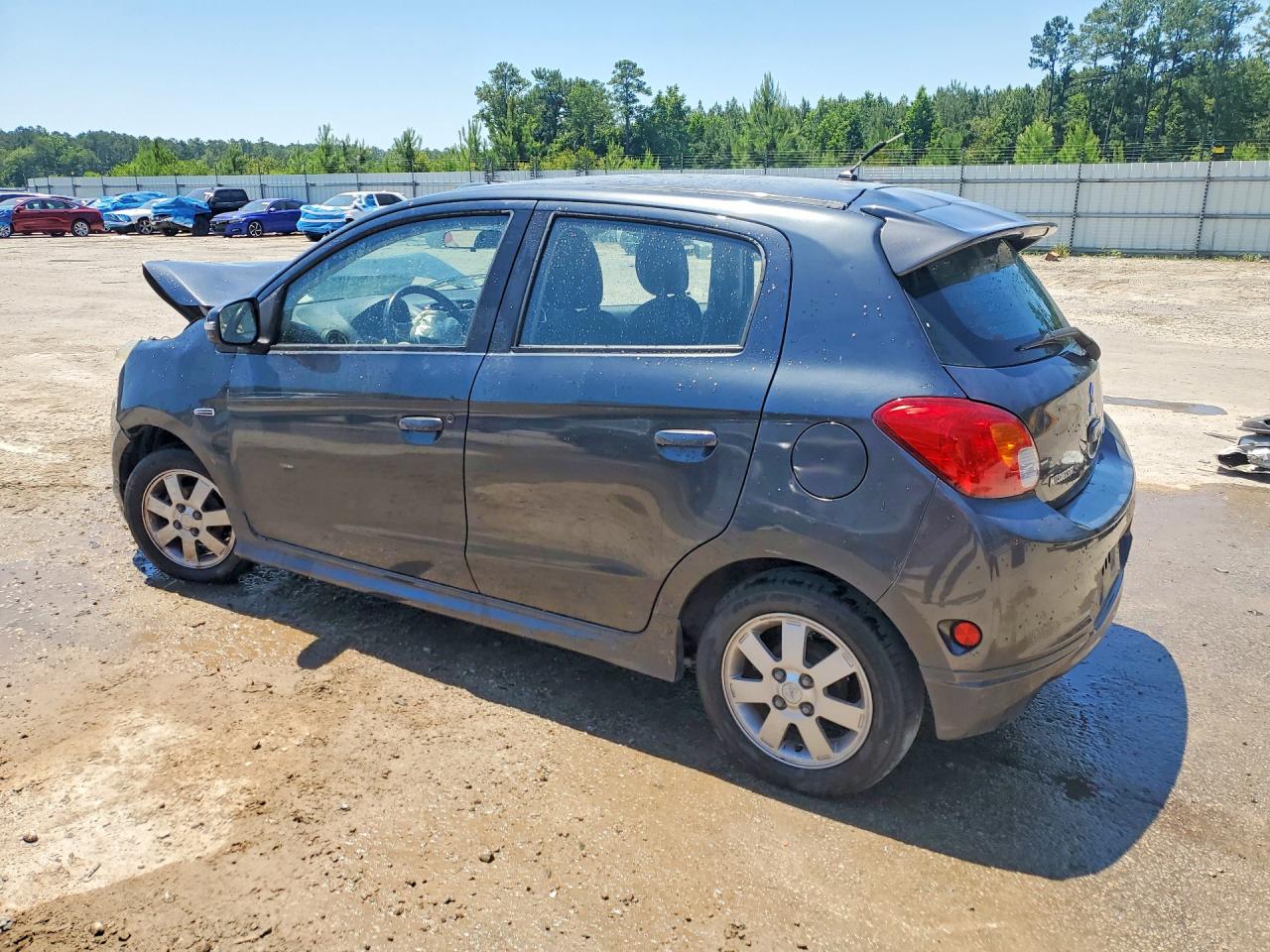2015 Mitsubishi Mirage Es Gray vin: ML32A4HJ6FH014038