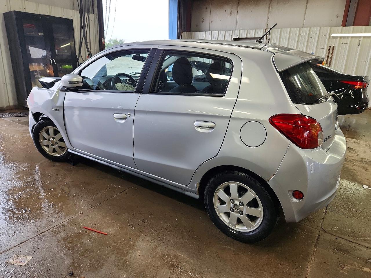 2015 Mitsubishi Mirage Es Silver vin: ML32A4HJ7FH054967