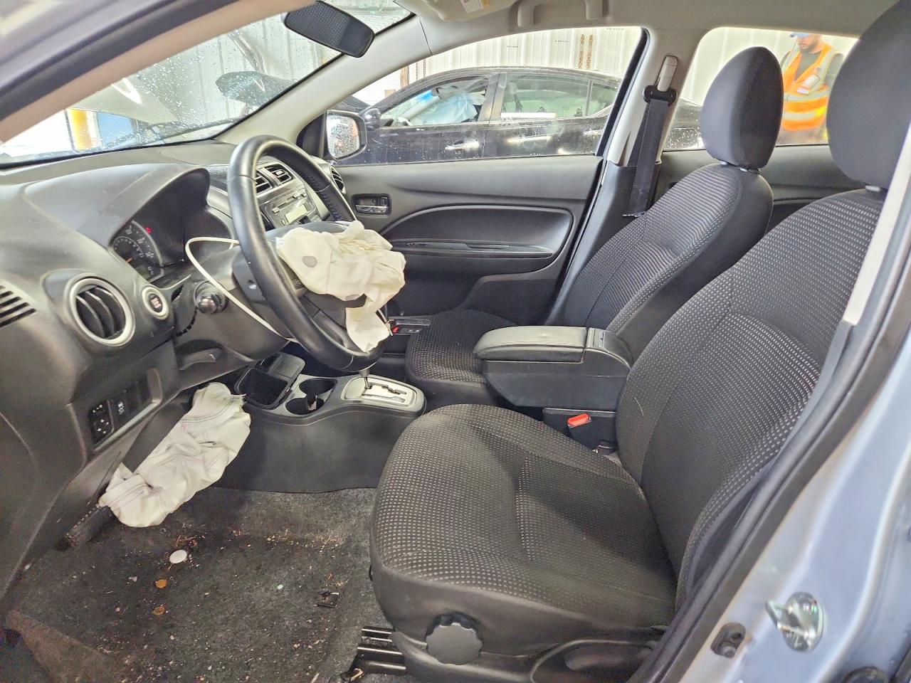 2015 Mitsubishi Mirage Es Silver vin: ML32A4HJ7FH054967