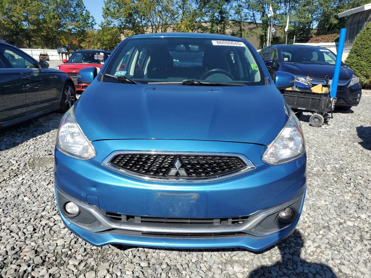 2017 Mitsubishi Mirage Se Blue vin: ML32A4HJ7HH000720